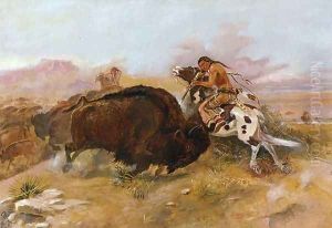Meat for the Tribe by Charles Marion Russell