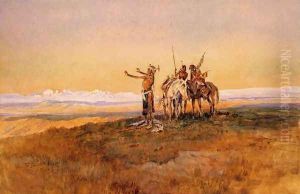 Invocation to the Sun by Charles Marion Russell