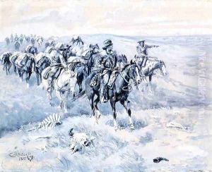 The First Trappers by Charles Marion Russell