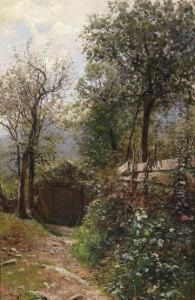A Quiet Corner by Hugo Muhlig