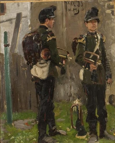 Zwei Soldaten - view 1
