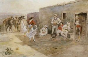 Casa Alegre by Charles Marion Russell