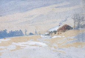 Haus Im Schnee