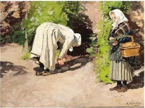A Study Of Two Women by Hugo Muhlig