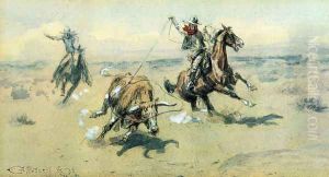 The Bolter No. 2 by Charles Marion Russell