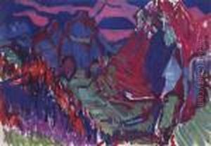 Das Grune Tal, 1925/26 by Albert Muller