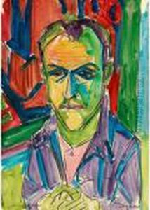 Hermann Scherer Bildnis, 1924 
Portrait Of Hermann Scherer, 1924 thumbnail