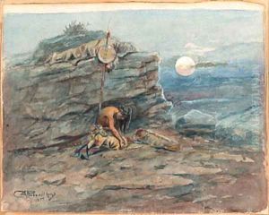 Russell, Charles Marion by Charles Marion Russell