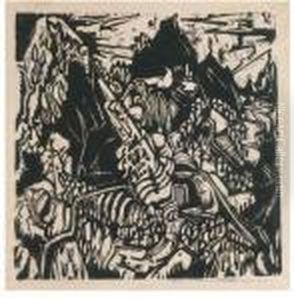 Tessinerlandschaft Iii by Albert Muller