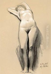 Weiblicher Akt by Richard Muller