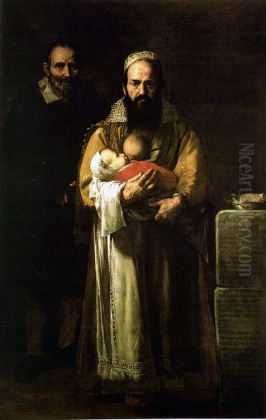 Magdalena Ventura with Her Husband and Son 1631 - view 1