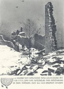 Ruine Schloss Neuschonburg