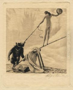 Auf Der Schaukel by Richard Muller