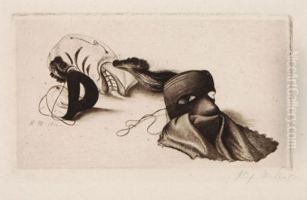 "masken". 1915 - view 1