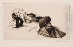 "masken". 1915 by Richard Muller