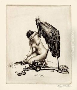 "der Dreiste Freier" / "rivalen" by Richard Muller