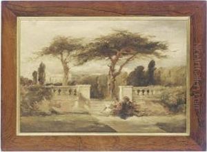 The Apothecaries' Garden, Chelsea by William James Muller
