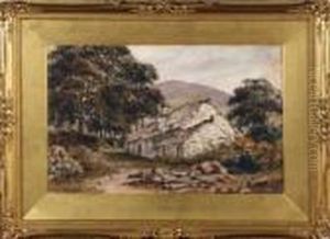 A Welsh Cottage by William James Muller