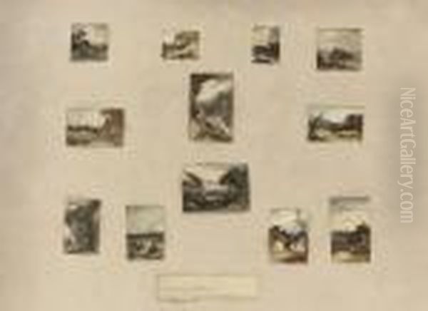 Twelve Landscape Sketches - view 1