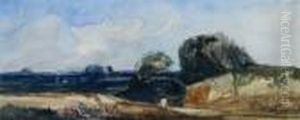 Traveller On A Country Road by William James Muller
