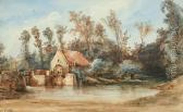 Landscape With Watermill - view 1