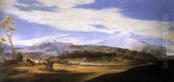 Landscape with Shepherds 1639 - view 1