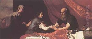 Jacob Receives Isaac's Blessing 1637