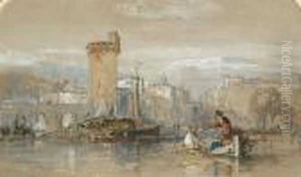 The Harbour At Rhodes - view 1
