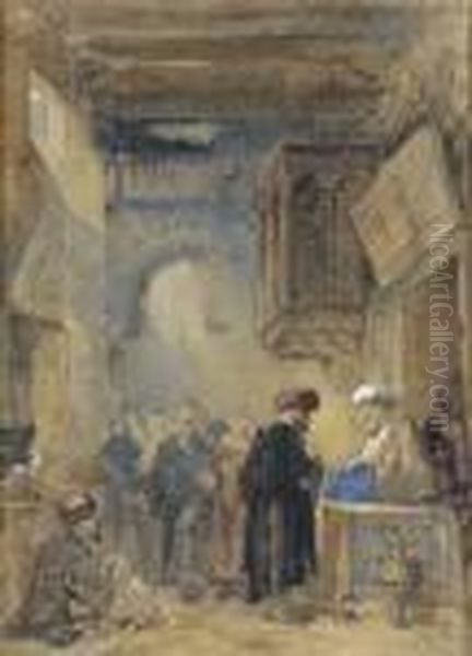 The Great Bazaar, Constantinople - view 1