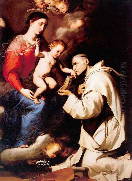 The Madonna with the Christ Child & Saint Bruno 1624 - view 1