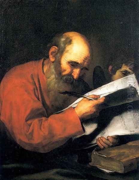 Matthew with the Angel 1613 - view 1