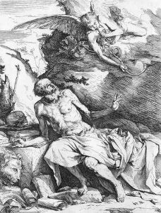 St Jerome and the Angel 1621 by Jusepe de Ribera