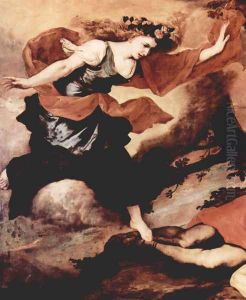 Venus and Adonis, detail