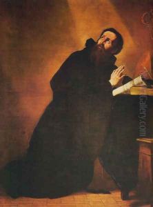 St Agust praying