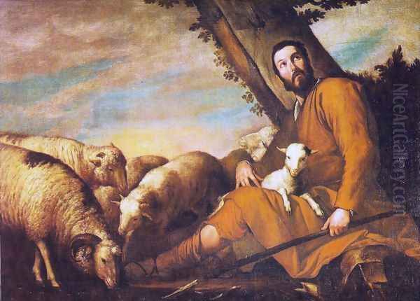 Jacob and the herd - view 1