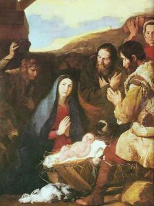 The adoration of the shepherds