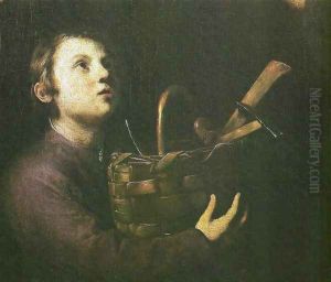 St Joseph and the Jesus child (detail)