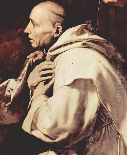 St. Bernard of Siena and St. Bonaventure and St. Elias, Detail - view 1