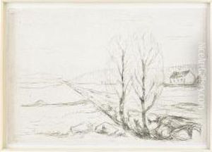 Norwegian Landscape by Edvard Munch