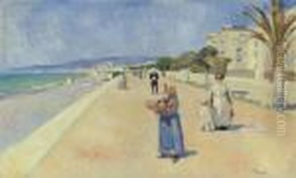 Morgen Pa Promenade Des Anglais (morning On The Promenade Des Anglais) - view 1