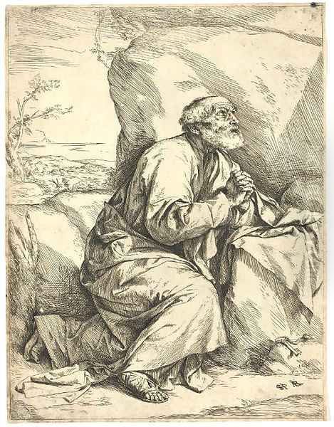 St. Peter, Penitent (B. 7; Brown 6 I) - view 1