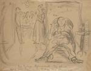 Den Lystige Ektemann by Edvard Munch
