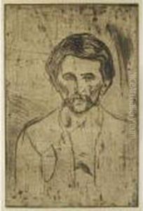 Worker With Moustache
