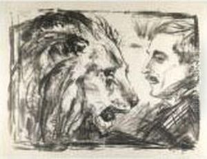 The Lion Tamer by Edvard Munch