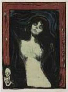 Madonna - Liebendes Weib by Edvard Munch
