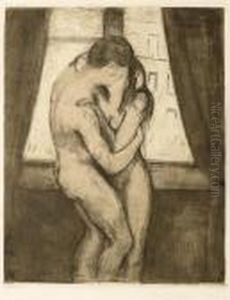 The Kiss by Edvard Munch