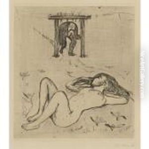 Under The Yoke by Edvard Munch