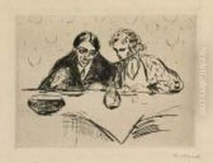 Das Souper by Edvard Munch