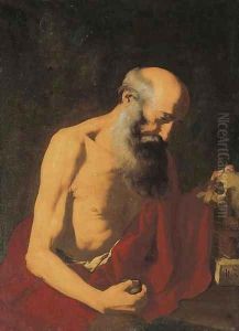 Saint Jerome 3 by Jusepe de Ribera
