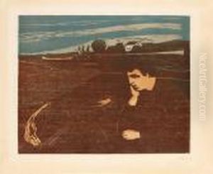 Melancholieiii by Edvard Munch